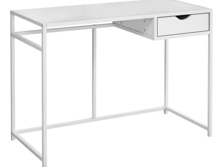 Monarch Bureau d ordinateur - Blanc métal blanc I 7570 For Discount