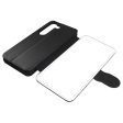 For Samsung Galaxy S23 PU Leather Phone Stand Cover Heat Transfer Printing Blank Phone Case with Card Slots on Sale