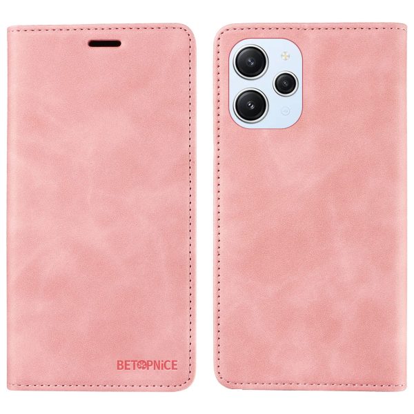 BETOPNICE 003 For Xiaomi Redmi 12 4G RFID Blocking Phone Case Wallet Stand PU Leather Flip Cover Online Hot Sale